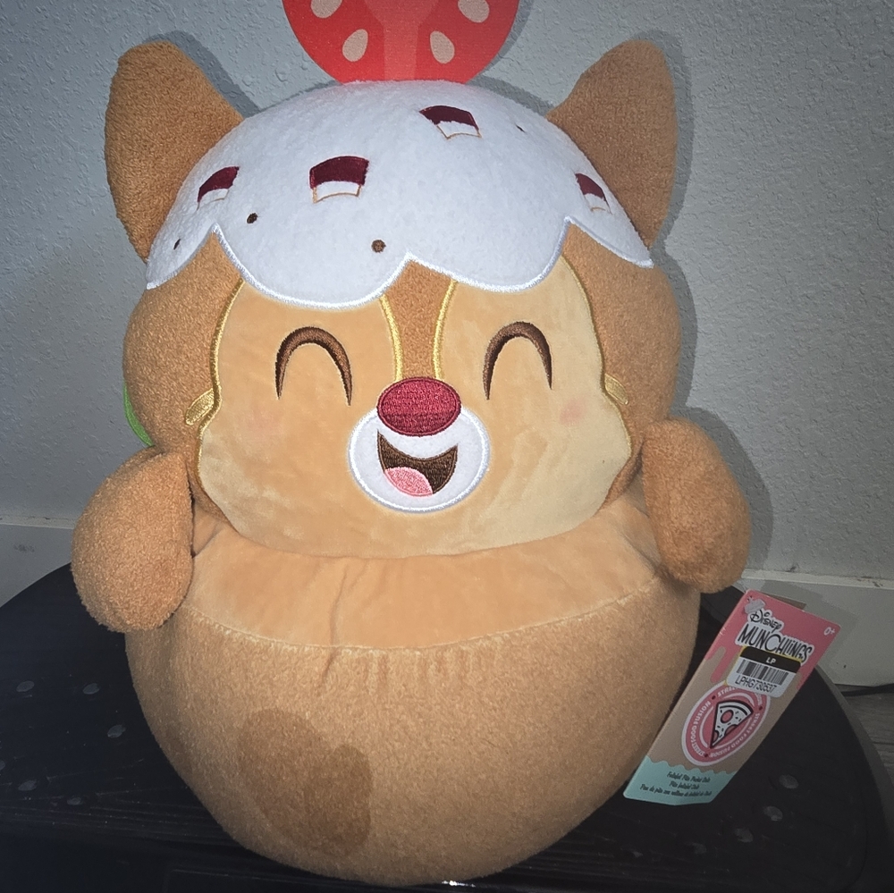 Squishmallows Tan and White Stuffed Animal